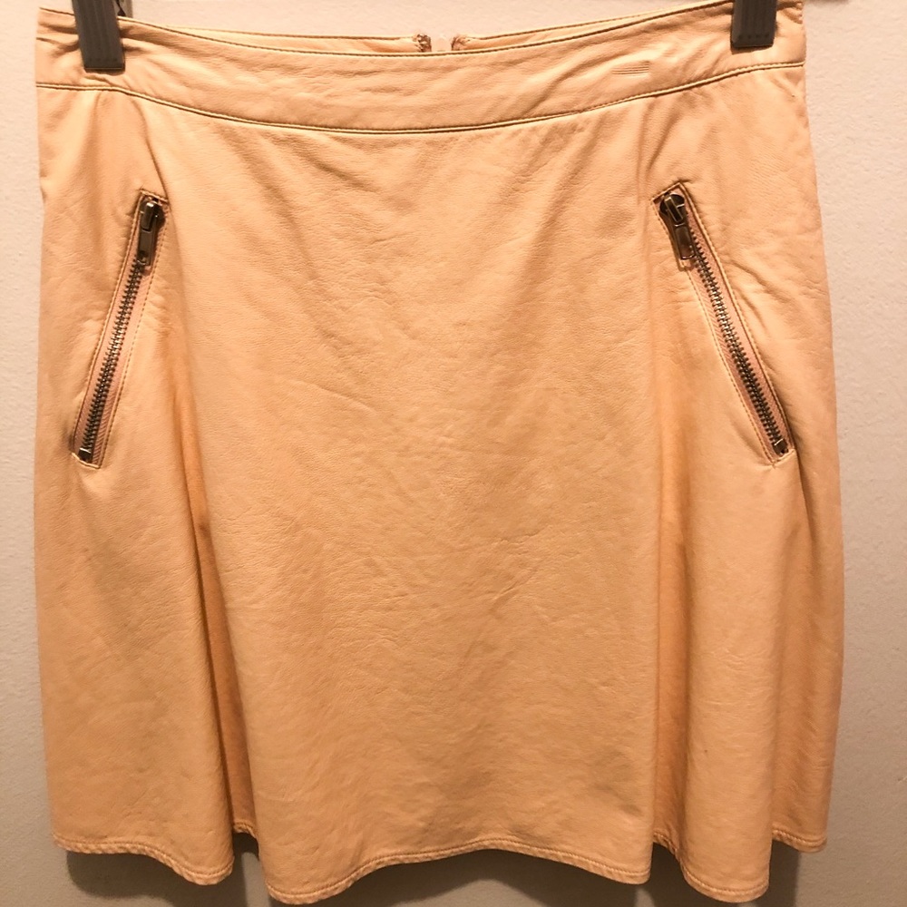 ON TWELTH BOUTIQUE Soft Pleather miniskirt